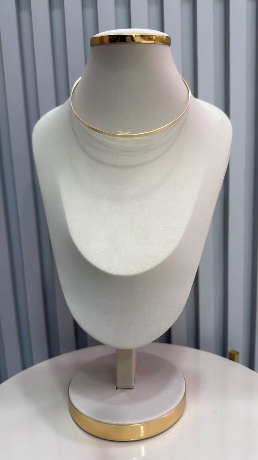 Colar Choker Fino Liso