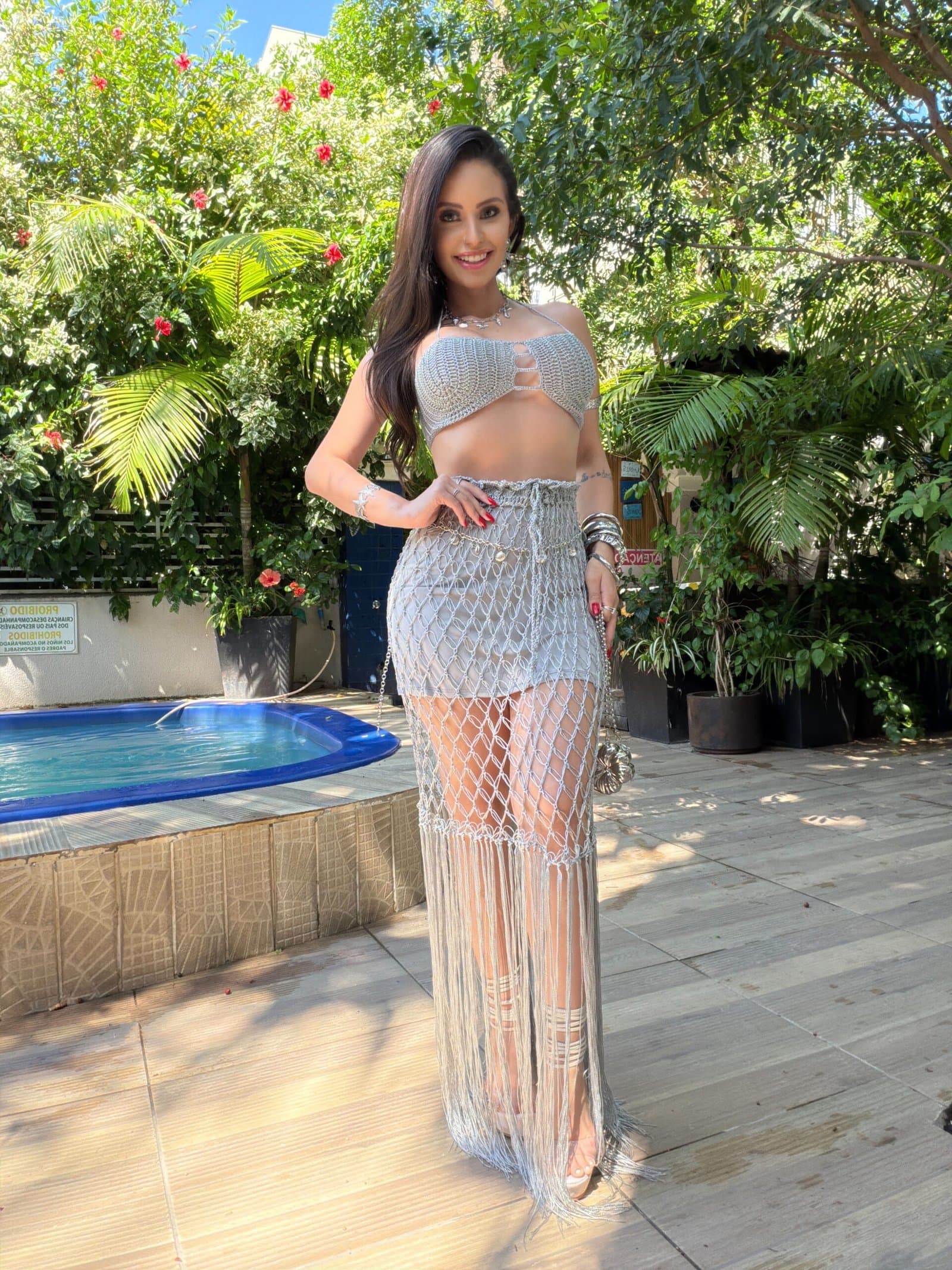 Conjunto Ibiza Prata Premium