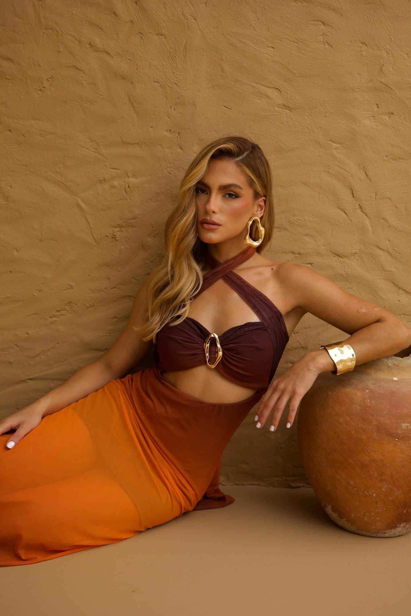 Vestido Longo Virgínia Tule