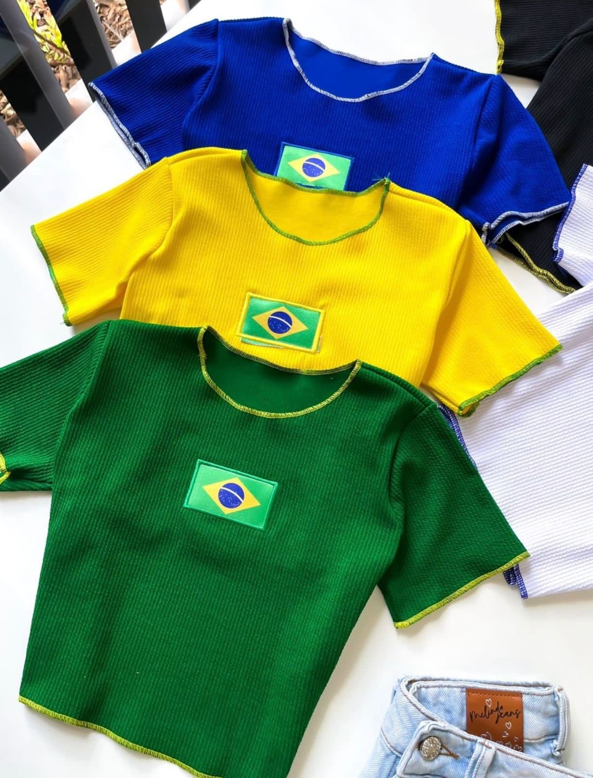 Cropped Canelado Fru Fru Brasil