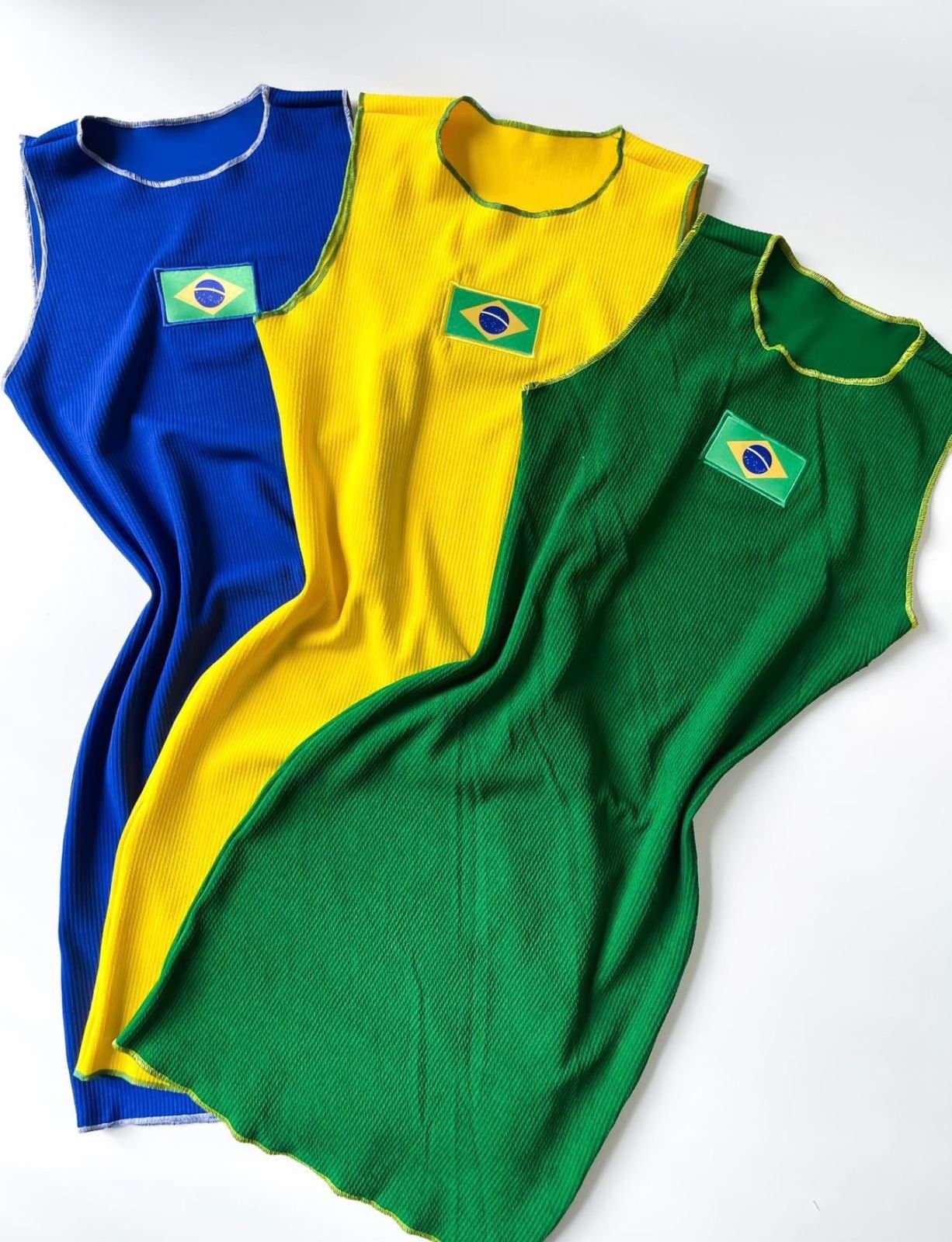 Vestido Regata Canelado Brasil