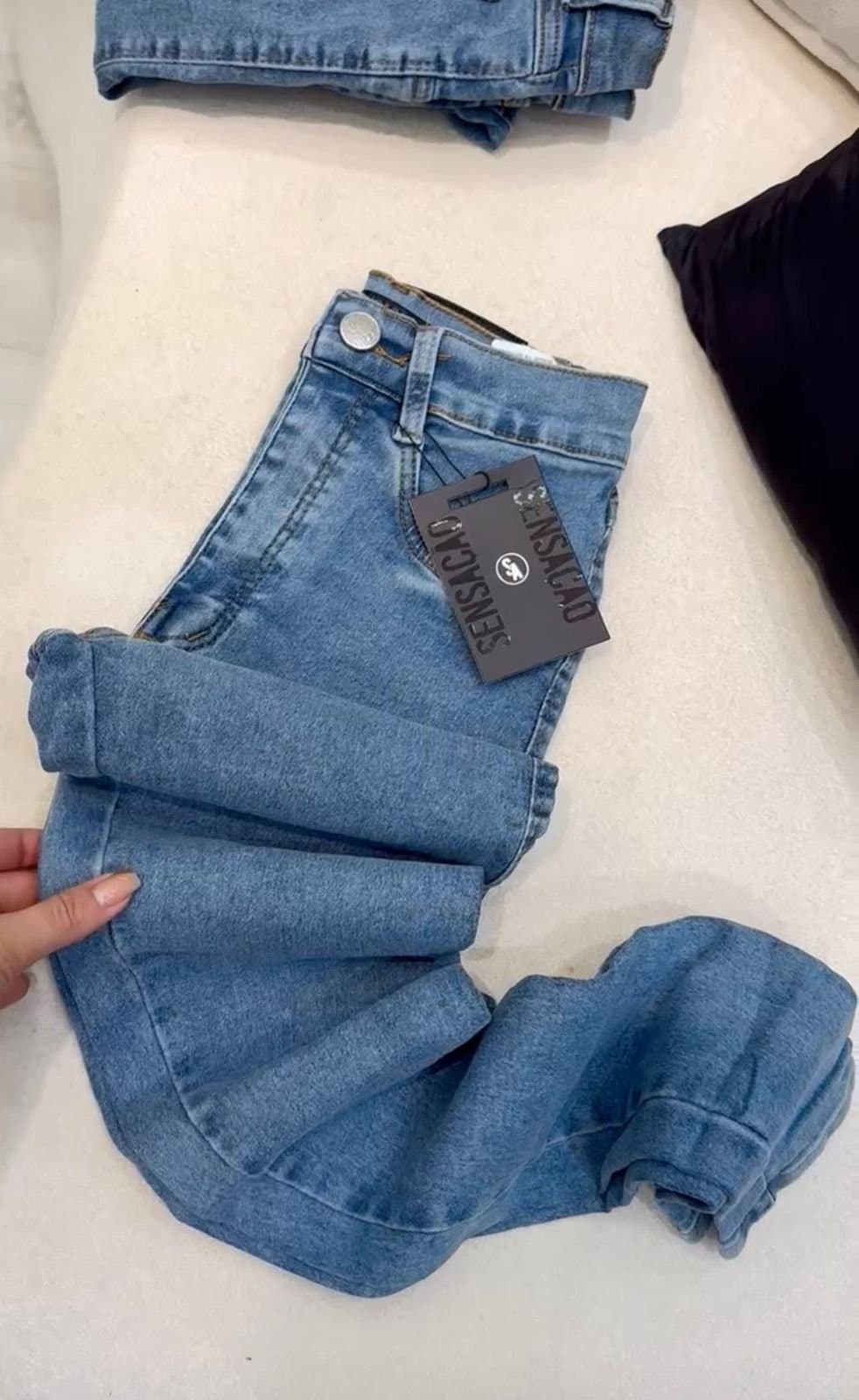 Calça Jeans Sensação Skinny com Lycra
