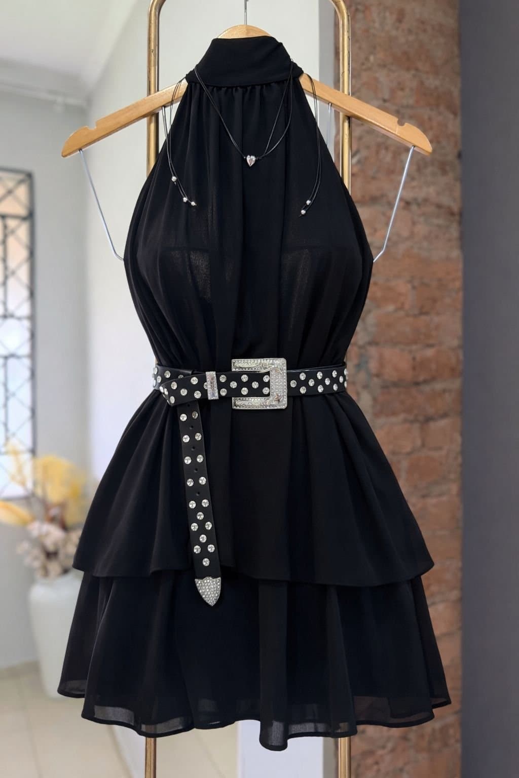 Vestido/macaquinho Joy Chiffon