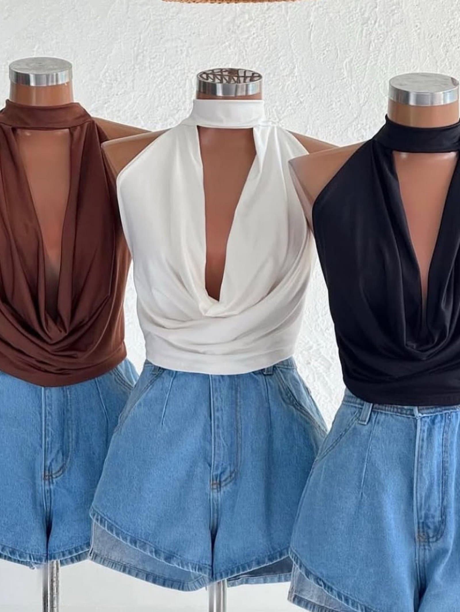 Cropped Choker Gola Boba