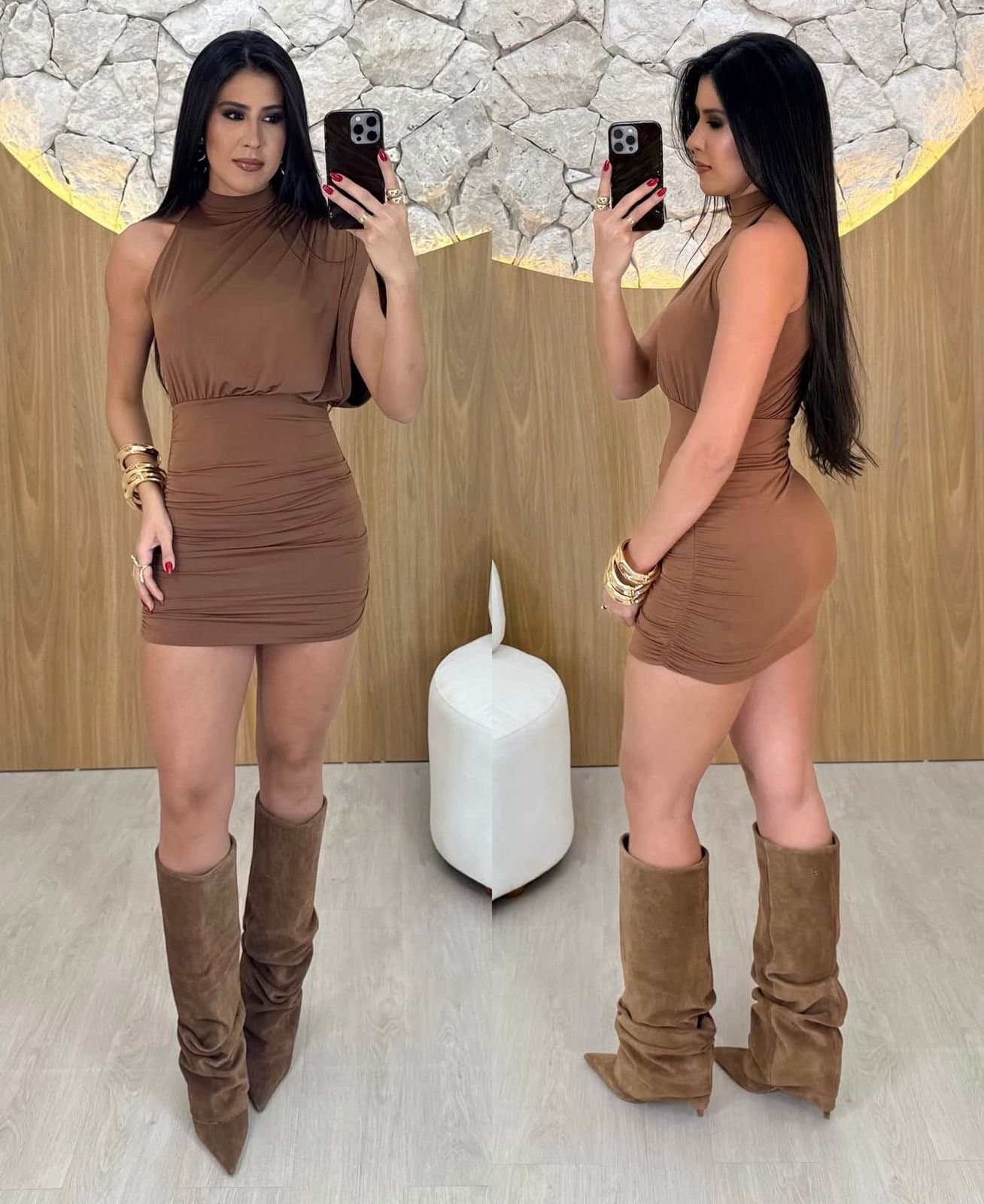 Vestido Laisa Drapeado