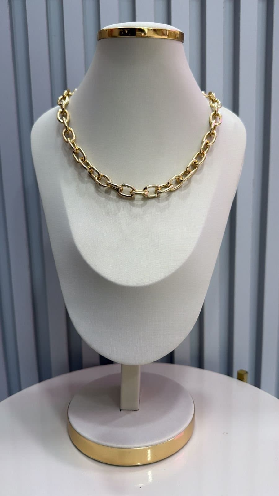 Colar Corrente Dourado Bianca