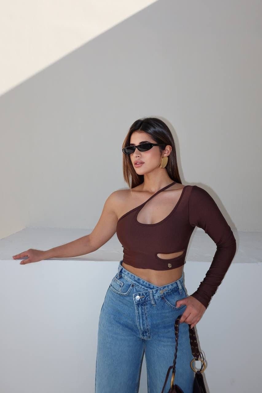 Cropped Manga Única Bella