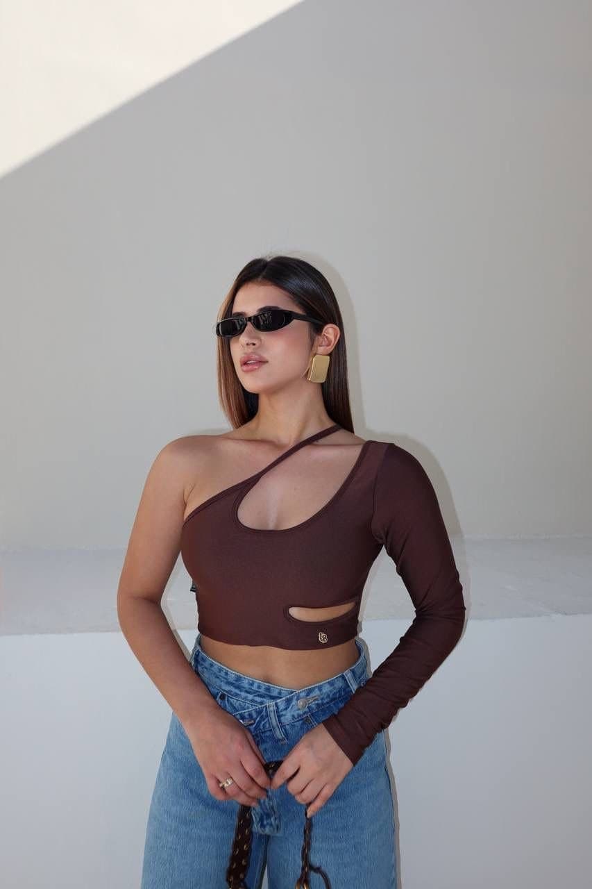 Cropped Manga Única Bella