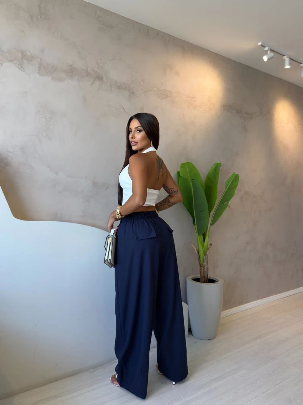 Cropped Corset Courino Harlem