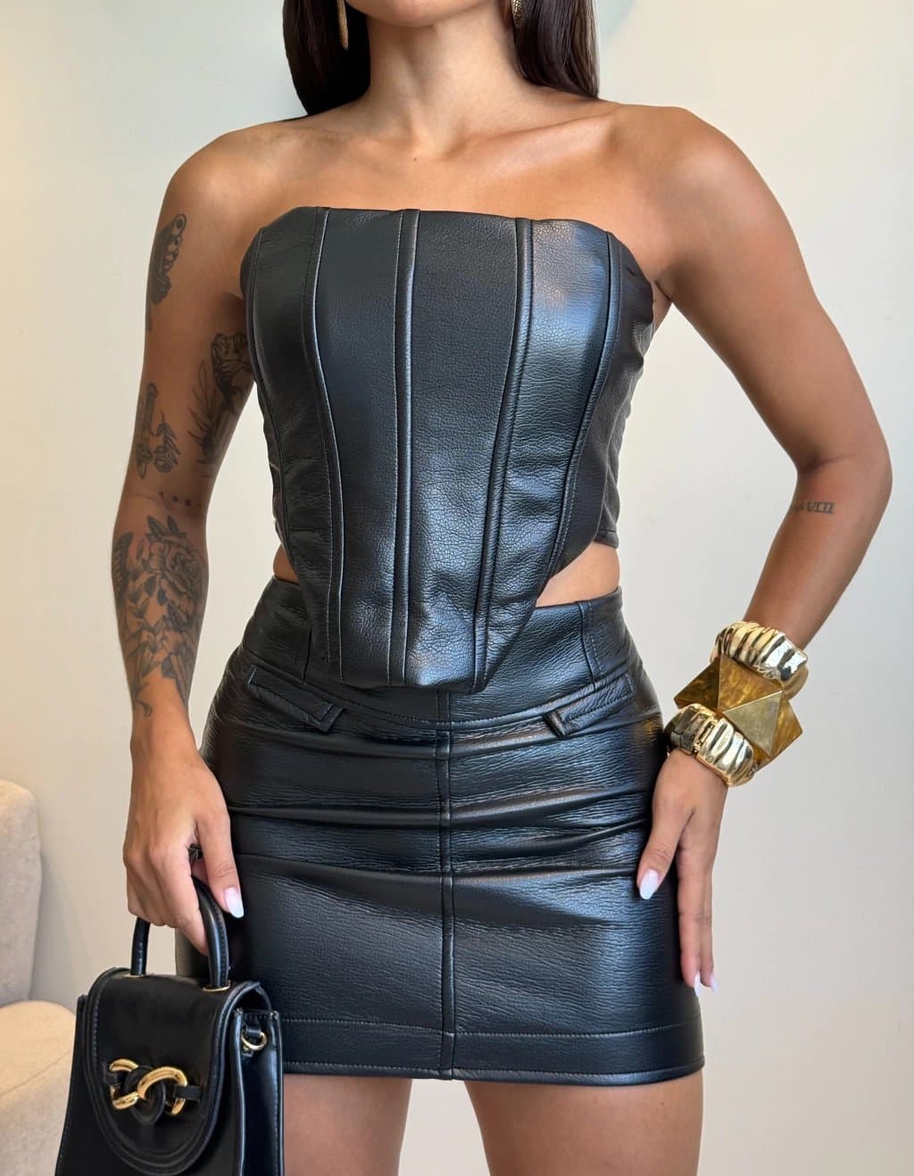 Conjunto Scarlet Preto