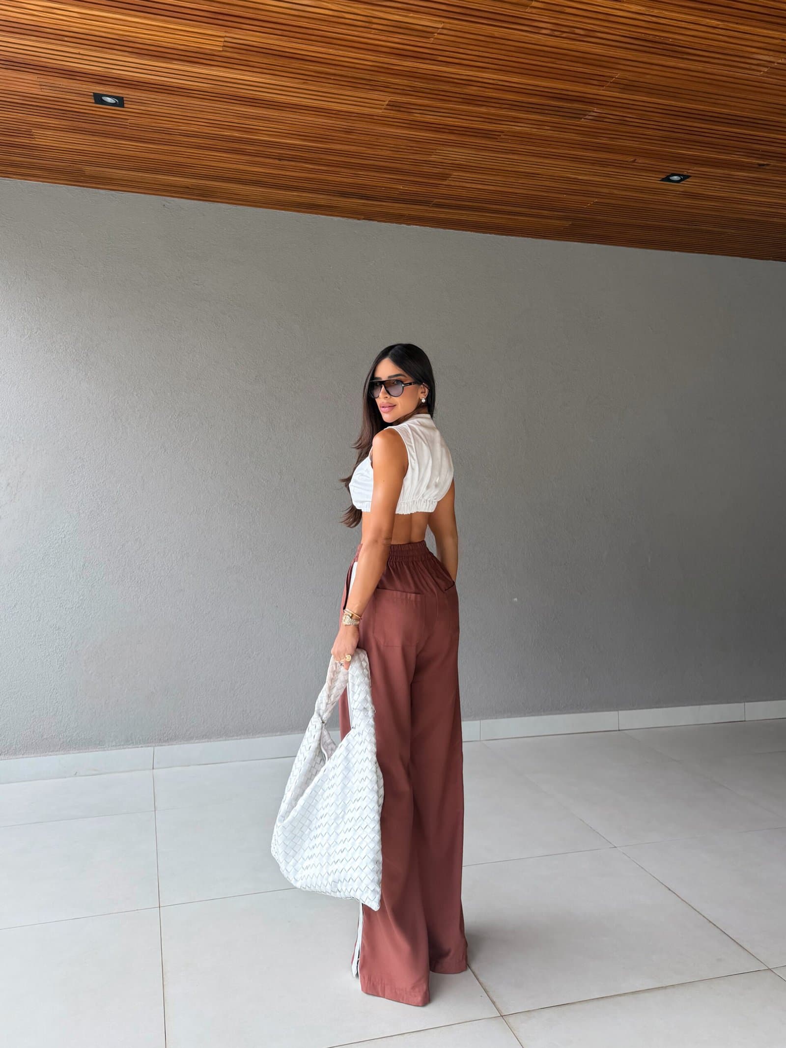 Conjunto Anise Café Branco