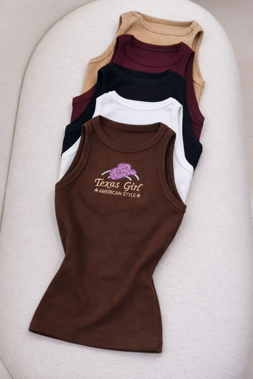 Regatinha Ribana Canelada Country Texas Girl