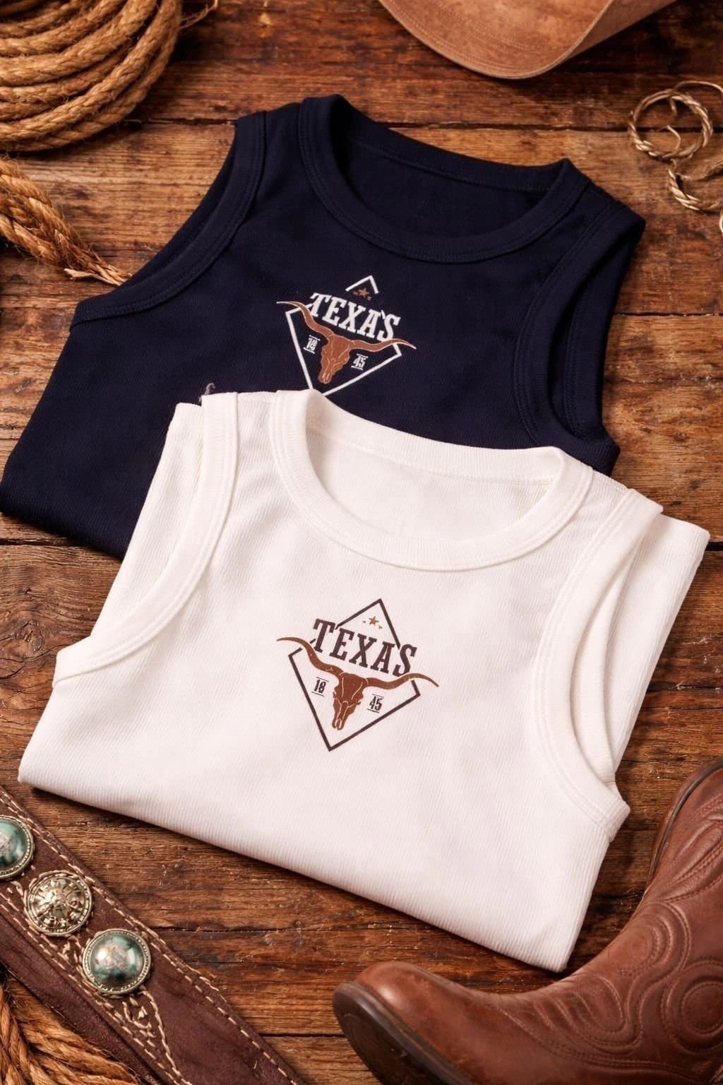 Regatinha Ribana Canelada Texas Off