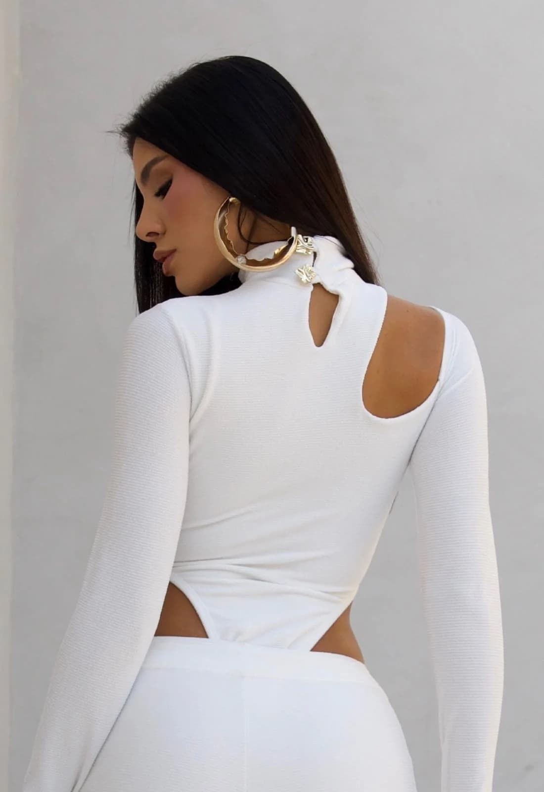 Conjunto Kim Body + Calça Tricot Texturizado