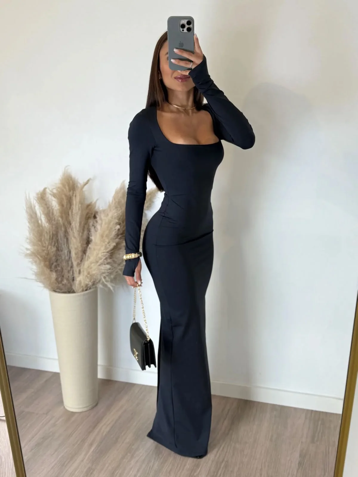 Vestido Longo Nivea Poliamida