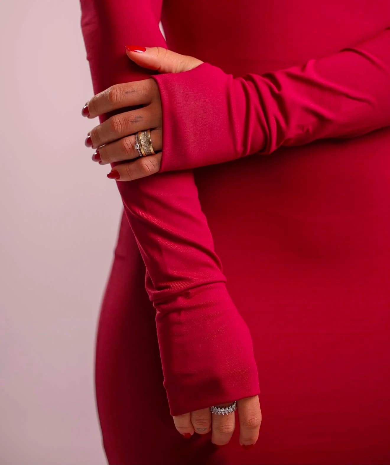 Vestido Longo Nivea Poliamida
