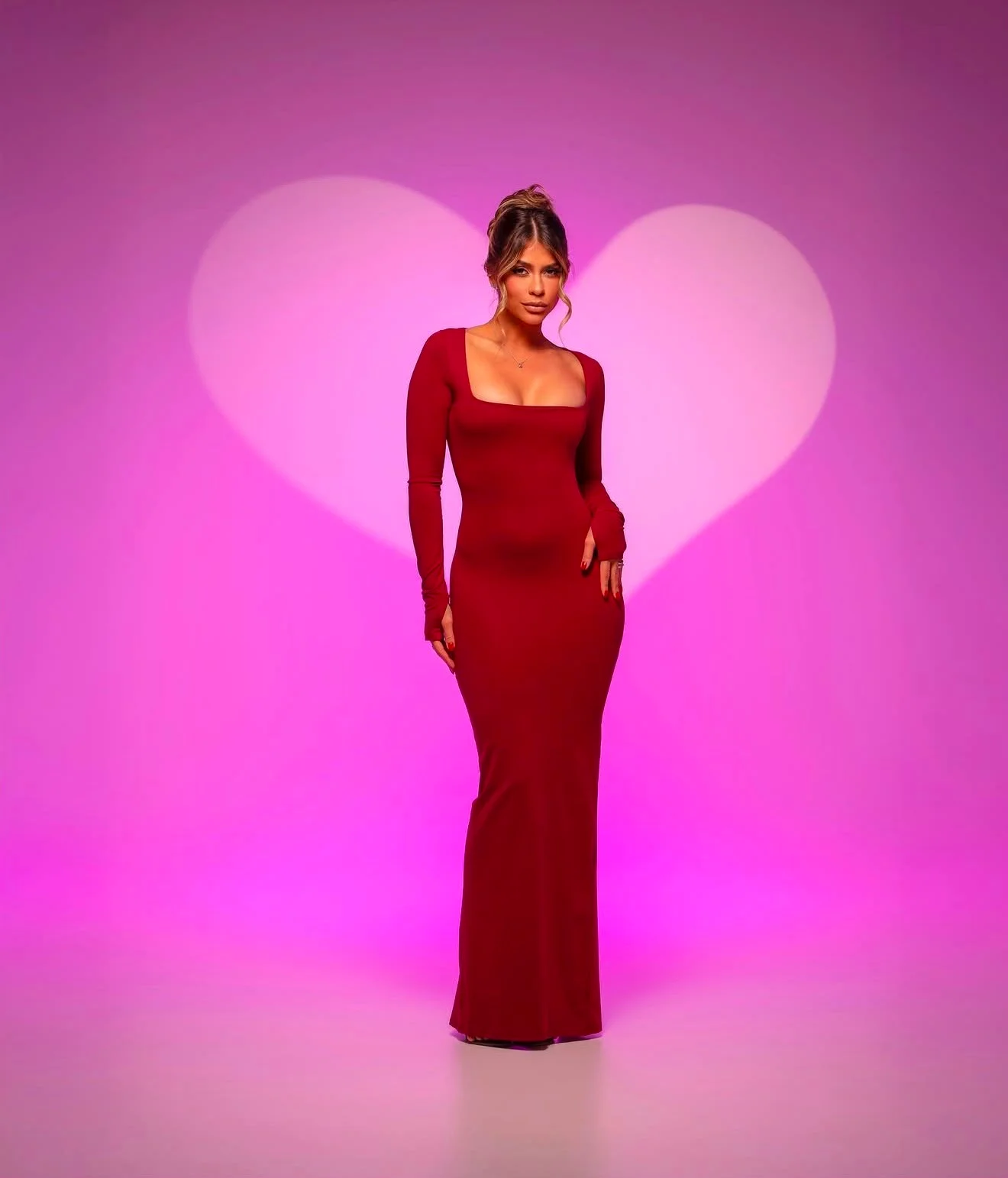 Vestido Longo Nivea Poliamida
