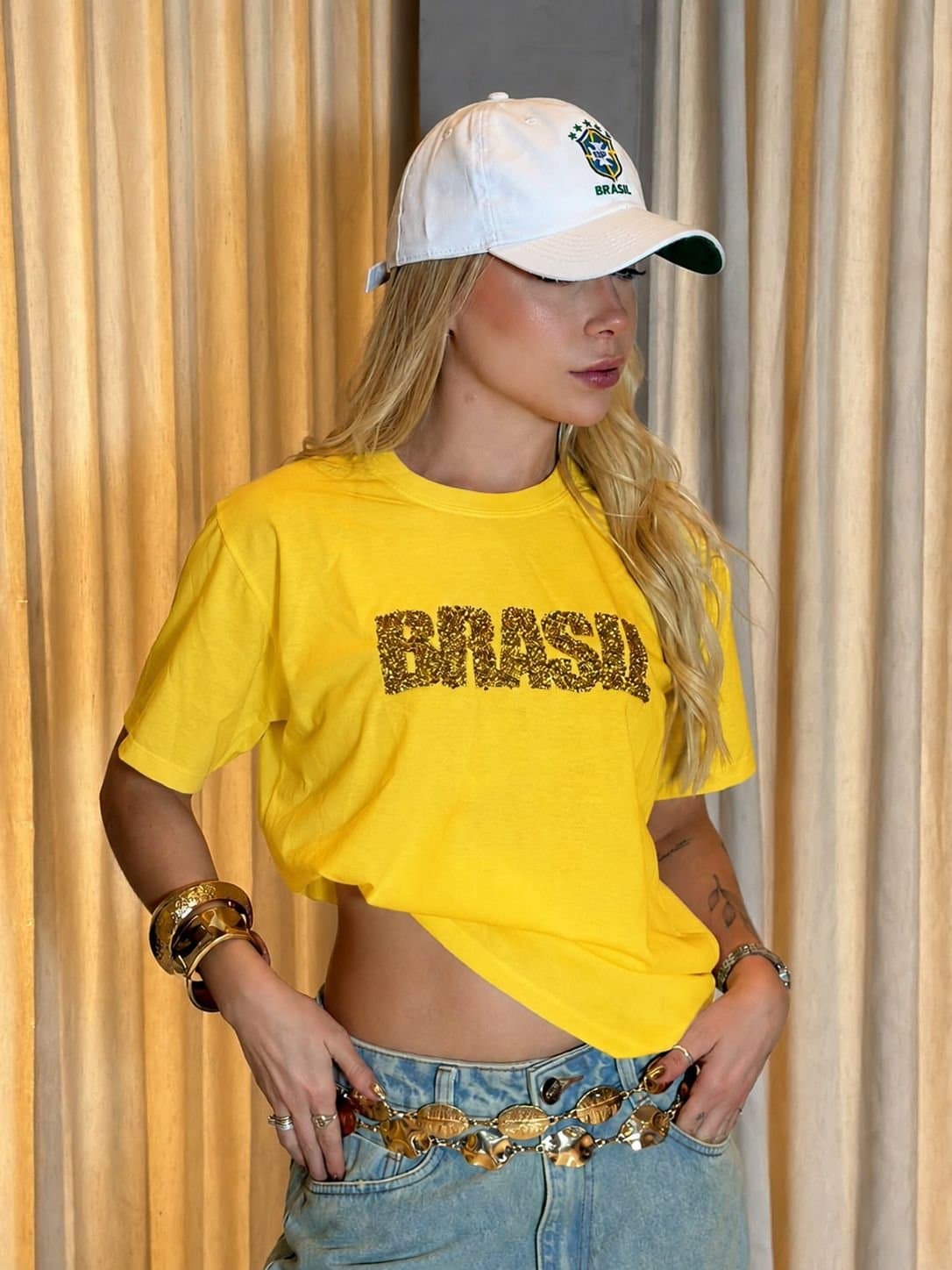 T-shirts Brasil Shine