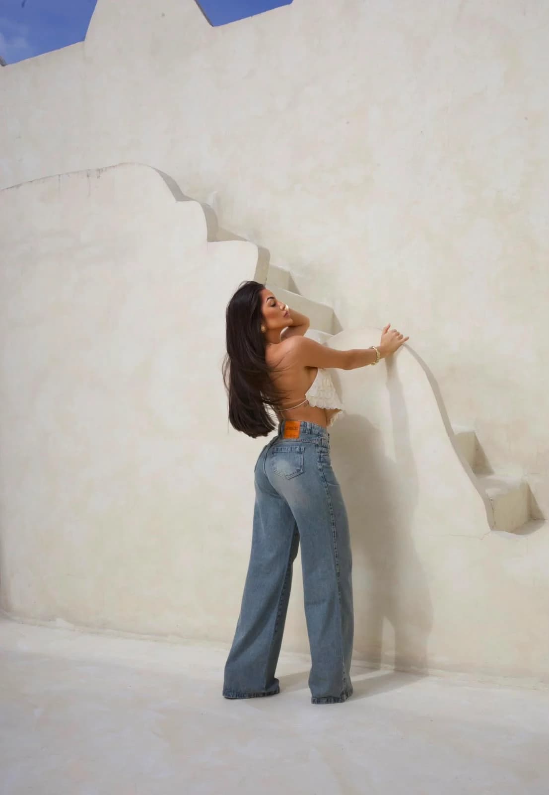 Calça Jeans Sensação Wide Leg Selena