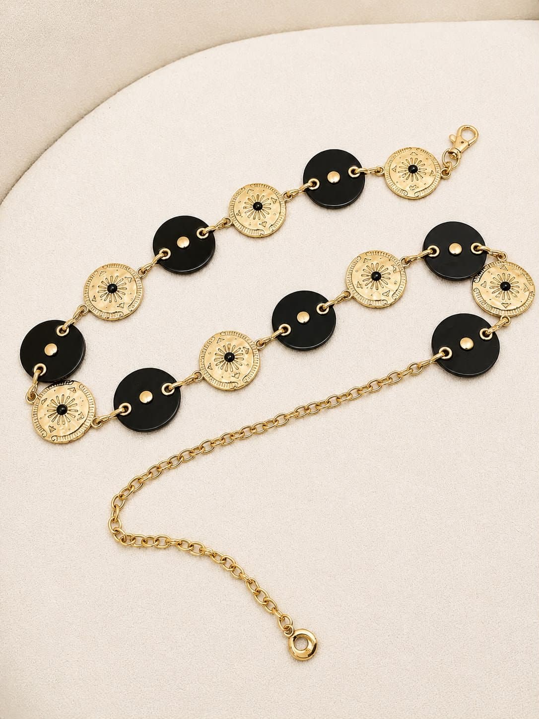 Cinto Corrente Boho Preto
