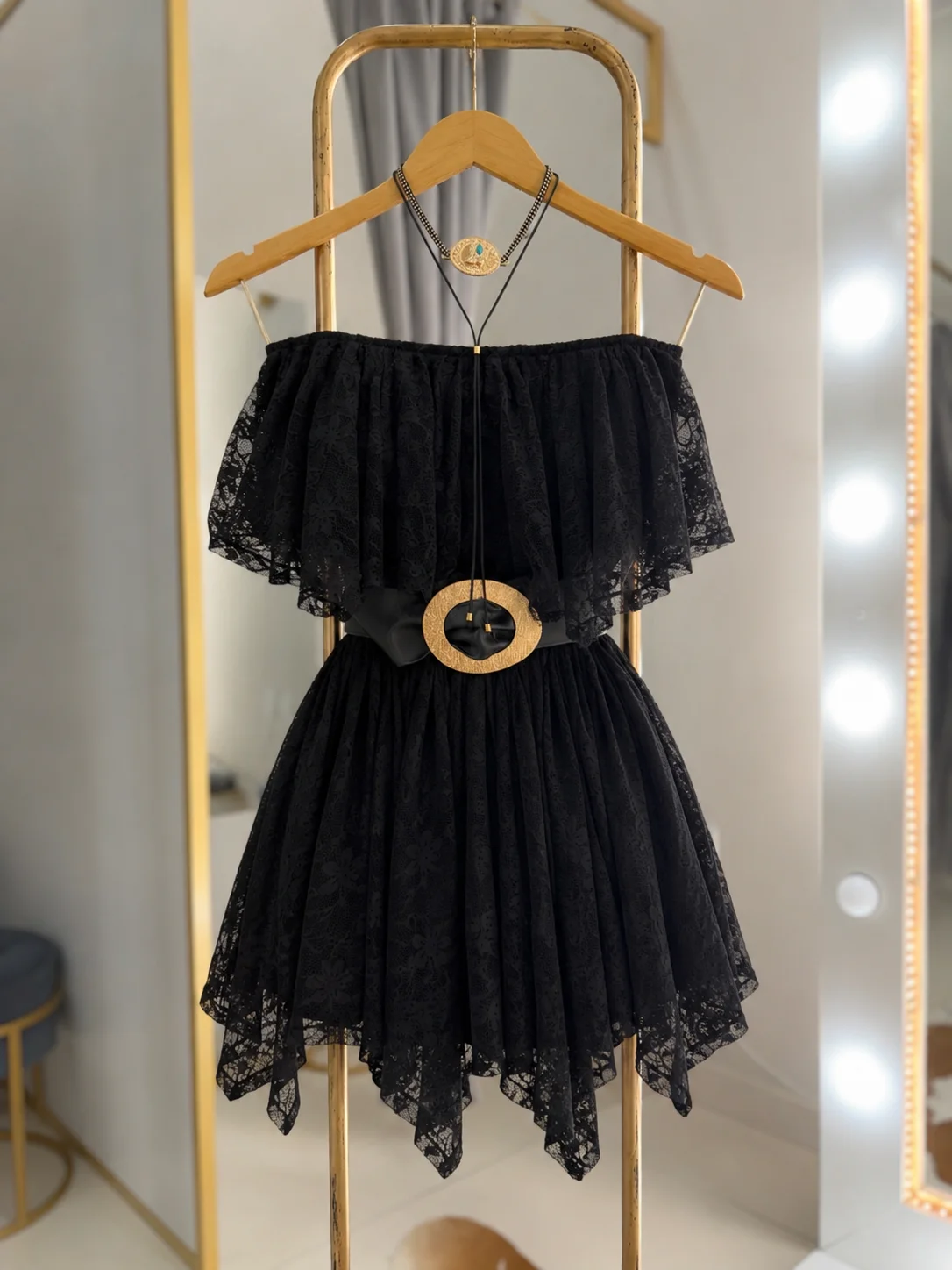 Vestido/macaquinho Rendado Elisa