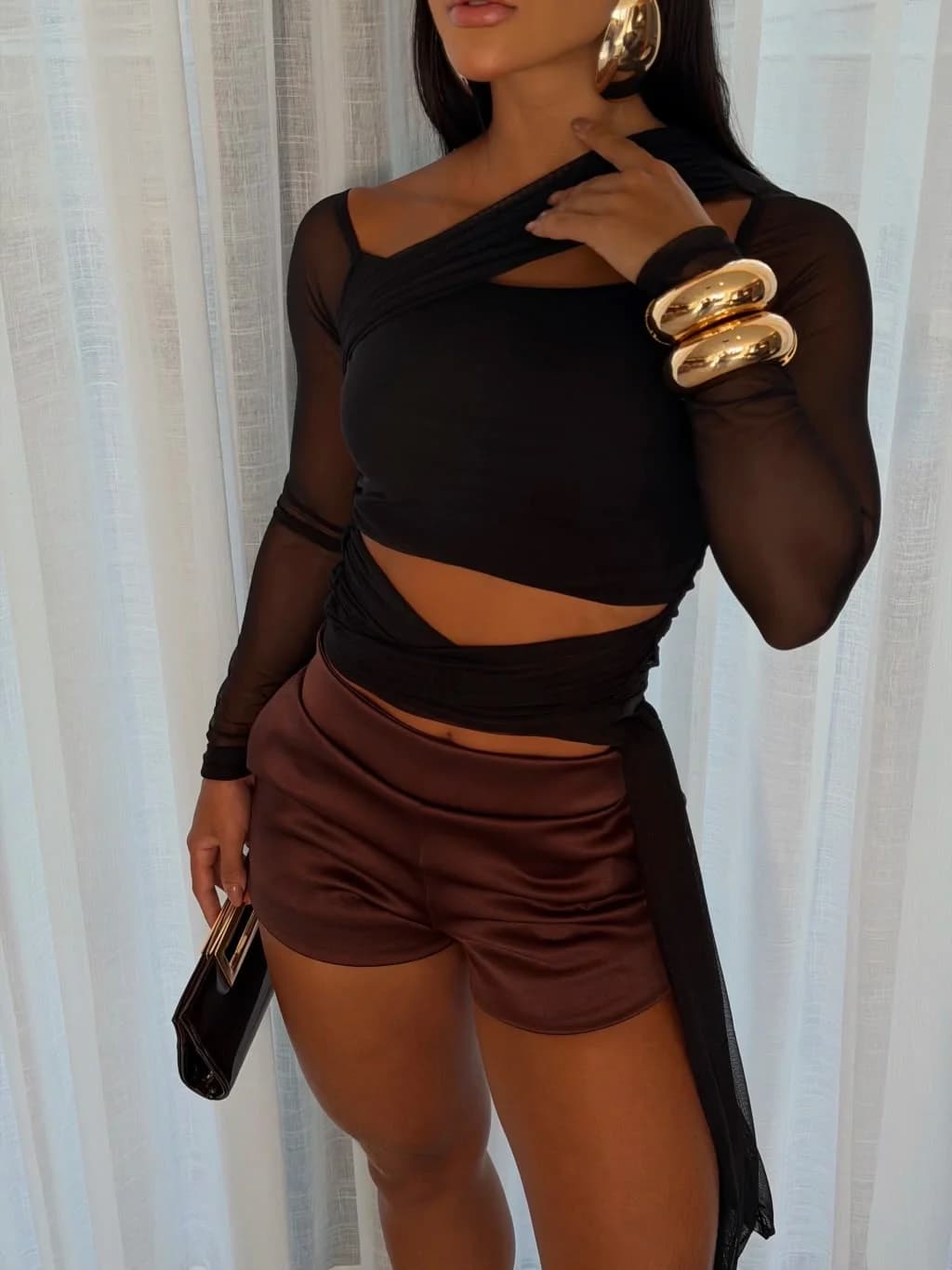 Blusa Fênix de Tule