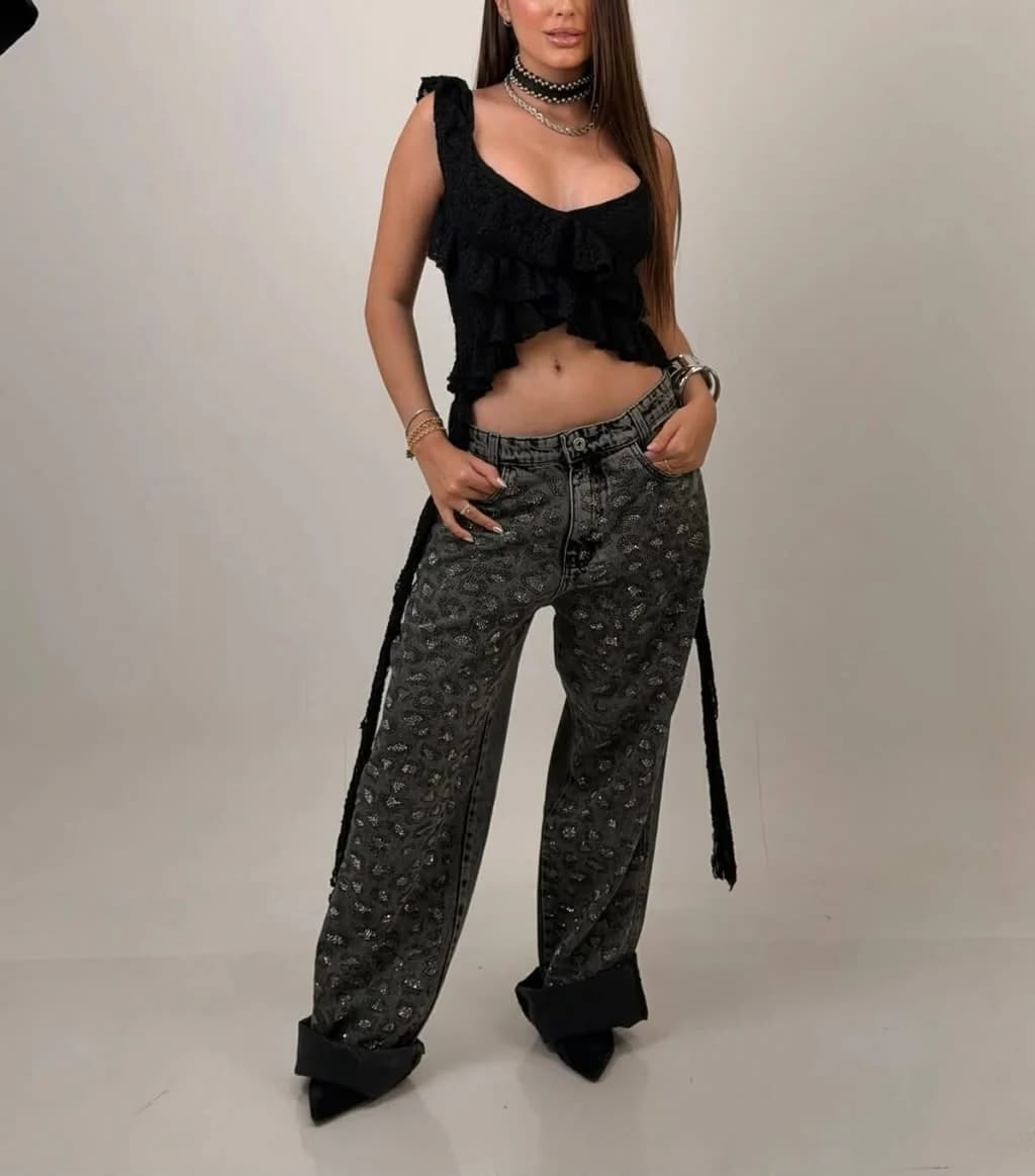 Blusa Renda Jasmin