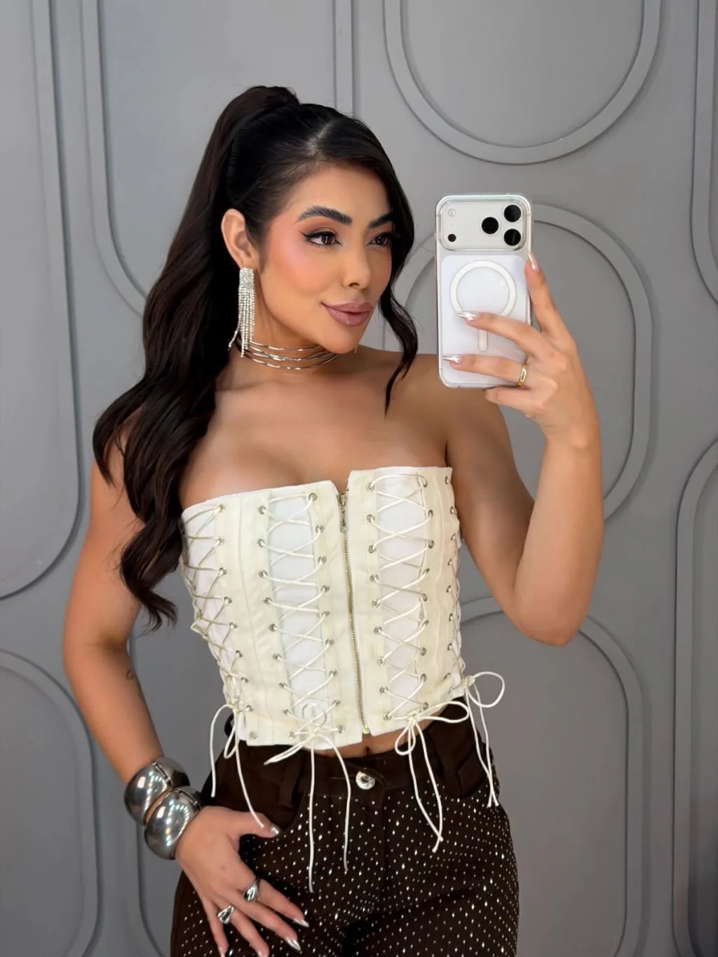 Cropped Corset Style