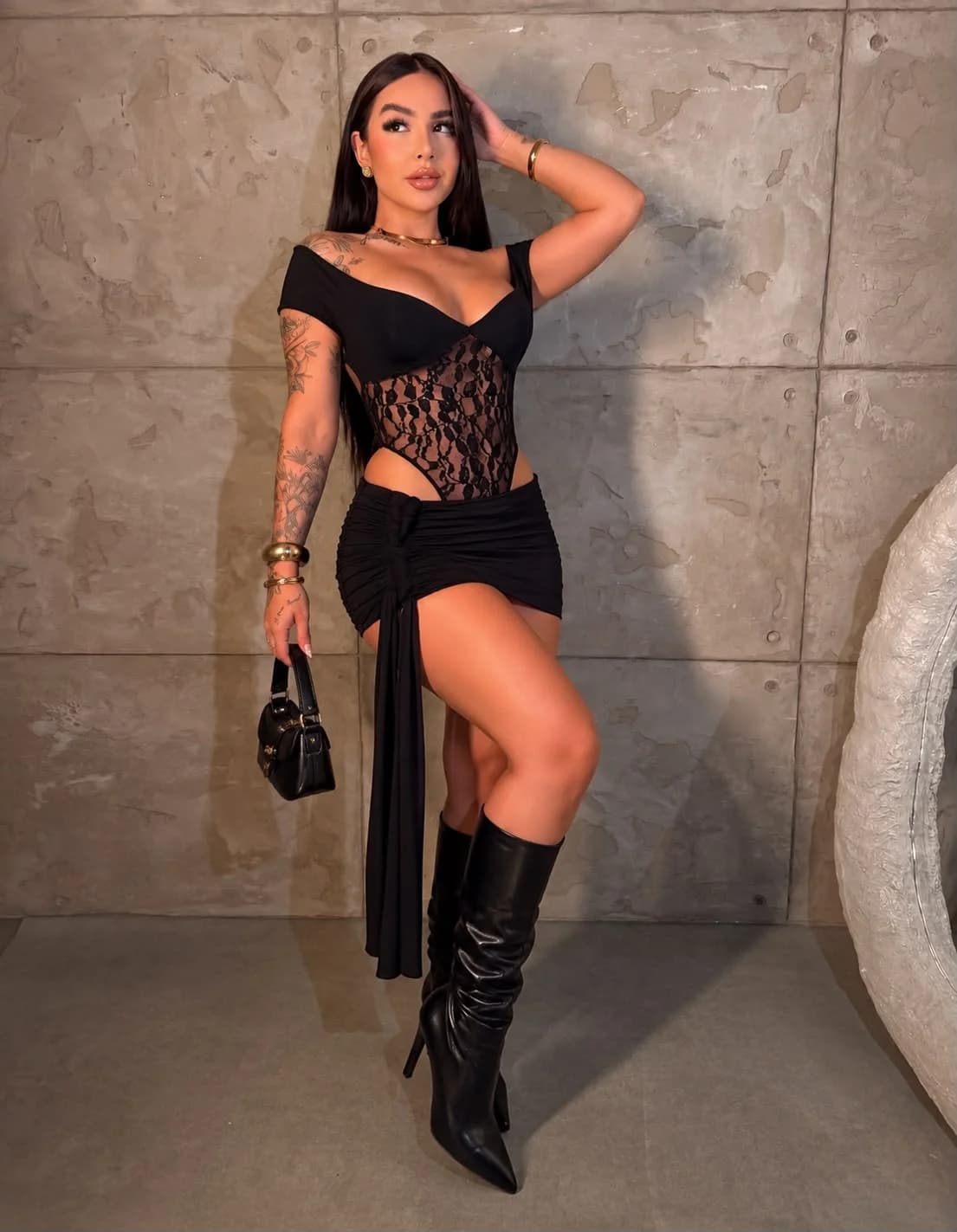 Conjunto de Body + Saia Kelly