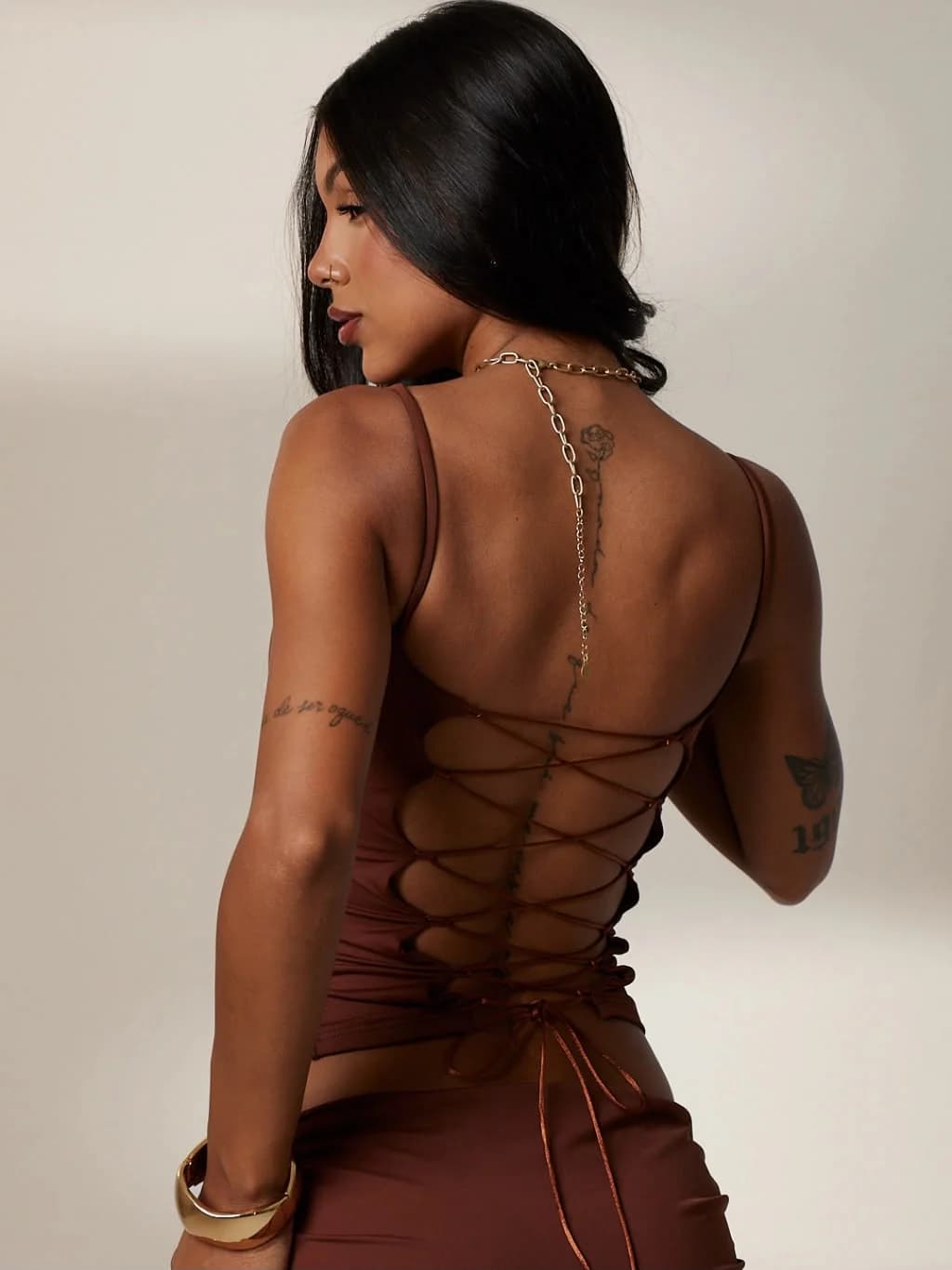 Blusa Costas Trançada