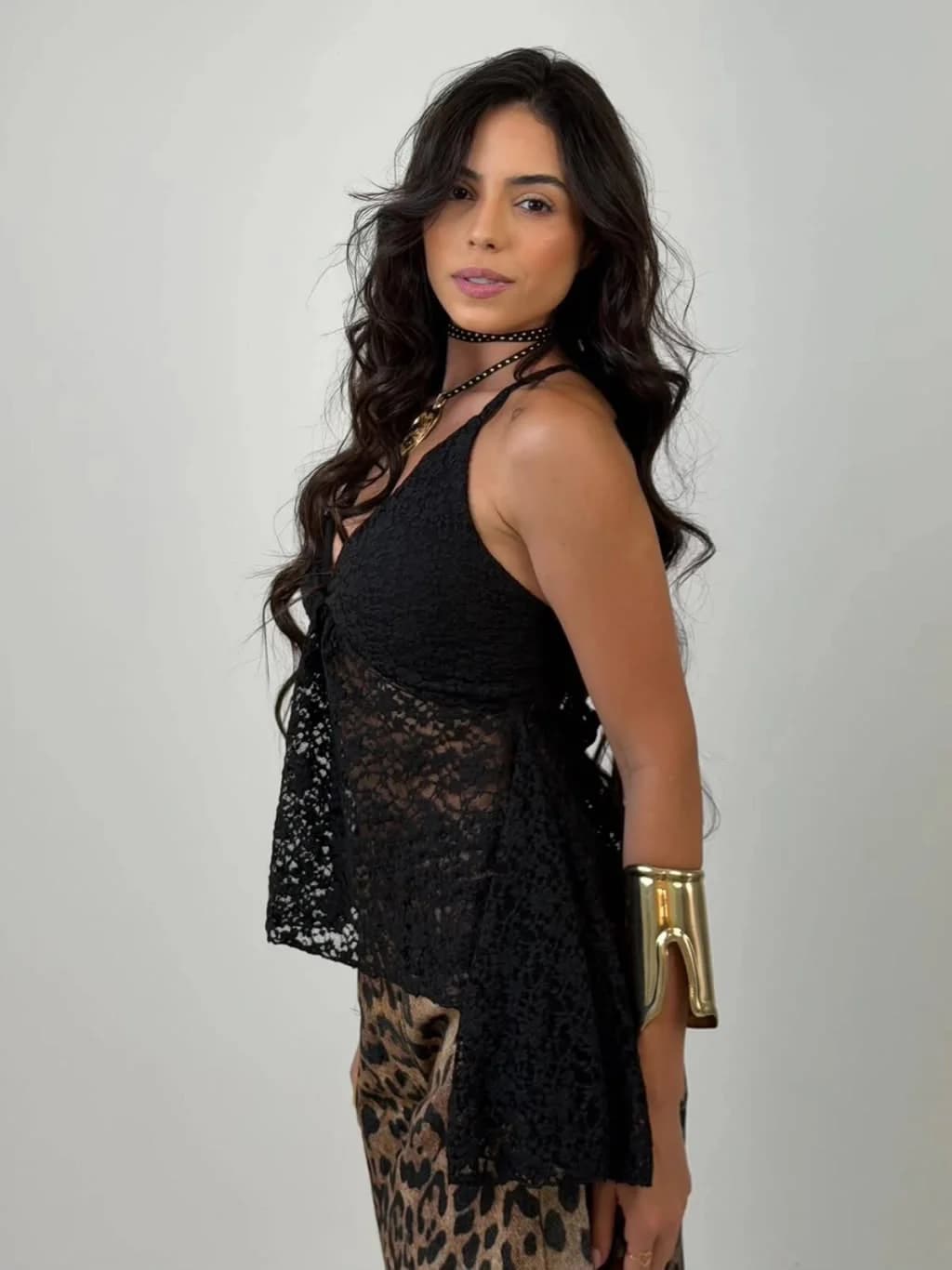 Blusa Bata Renda Roberta