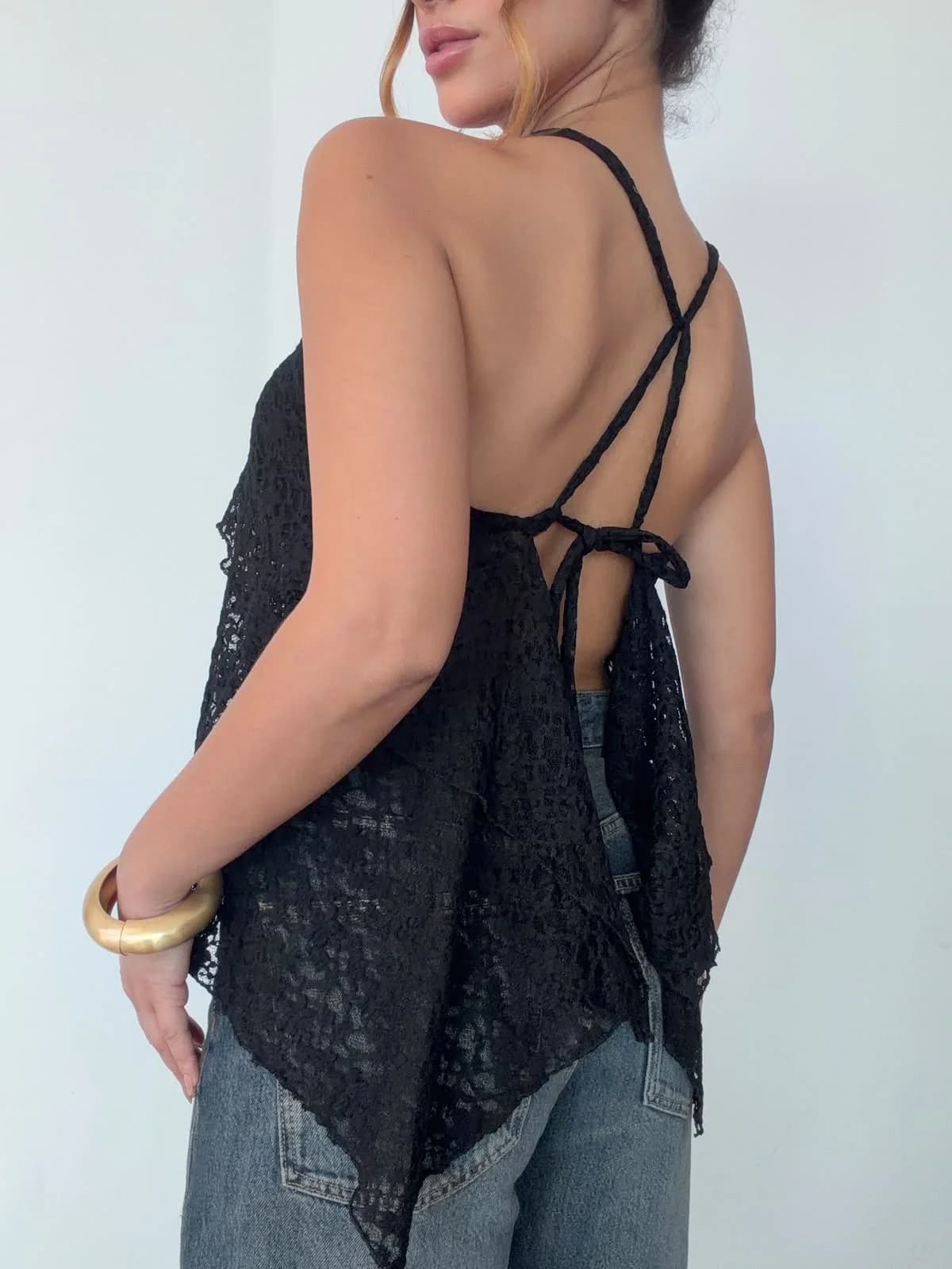 Blusa Bata Renda Yara