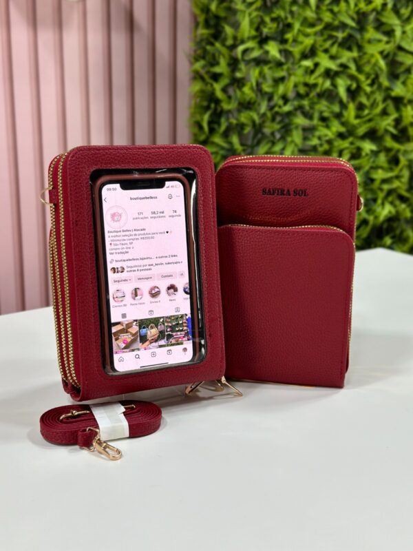 Bolsa Porta Celular Safira Sol - Imagem 3