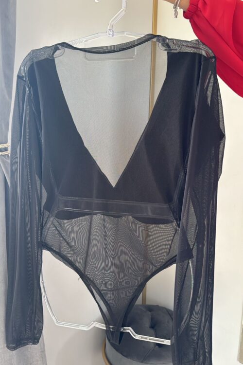 Body de Tule Preto (promoção sem troca) - Image 2