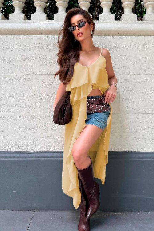 Blusa Max Boho Manteiga