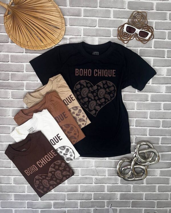 T-shirt Boho Chic - Imagem 5