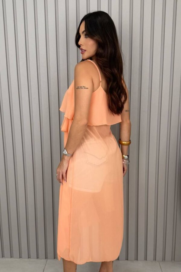 Blusa Max Boho Laranja - Imagem 4