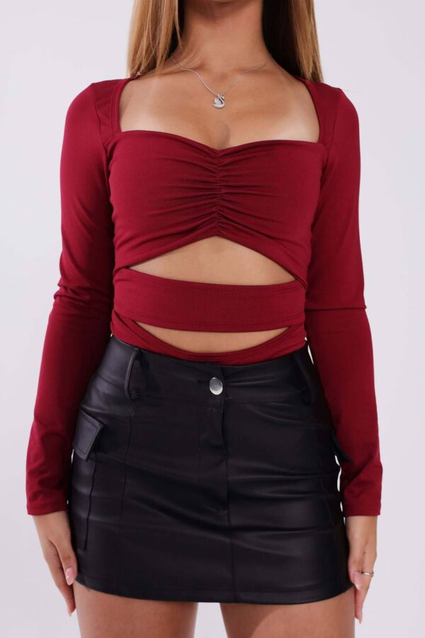 Body Celeste Bordo - Imagem 2