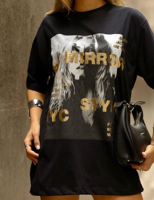 Vestido/camisetao Max Mirror Marrom - Imagem 2