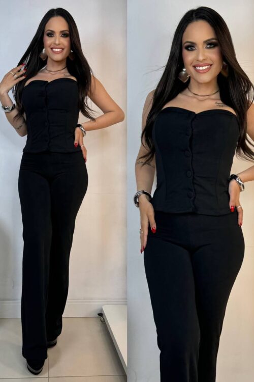 Conjunto Montaria Preto