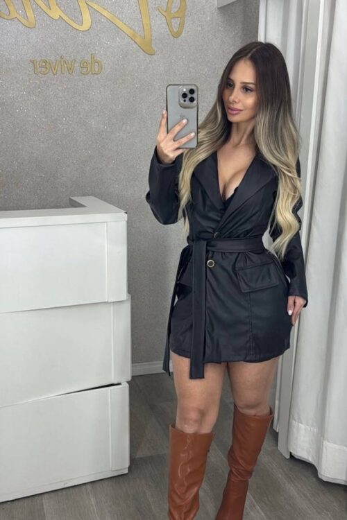 Conjunto Courino Alexia Preto