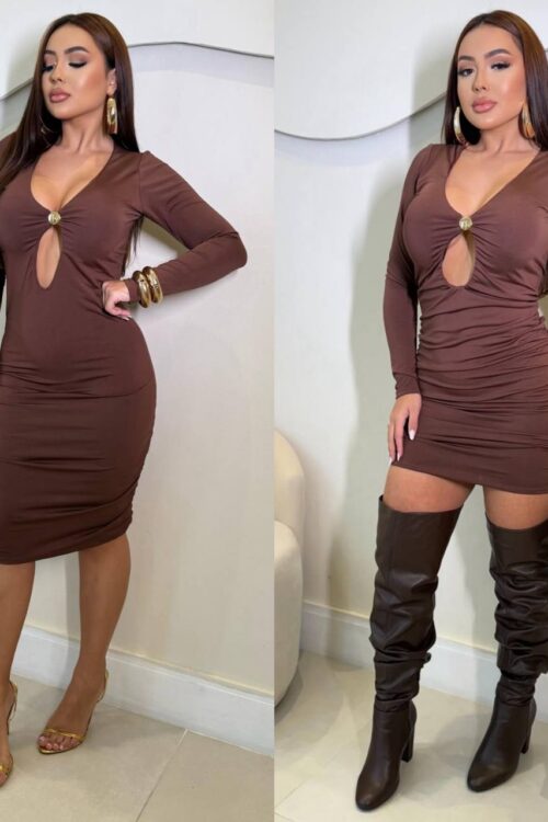 Vestido 2 em 1 Vivian Preto