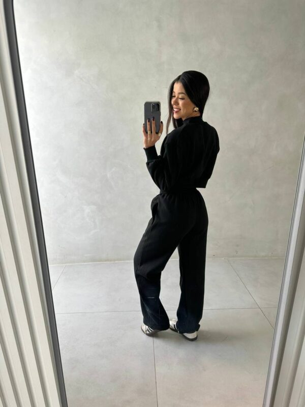 Conjunto Moletom Los Angeles Preto - Imagem 2