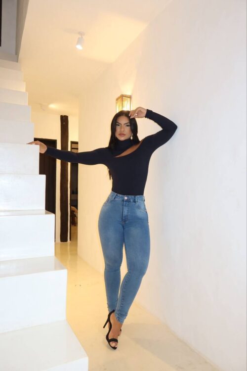 Calça Jeans Marca Beijo Doce Luara