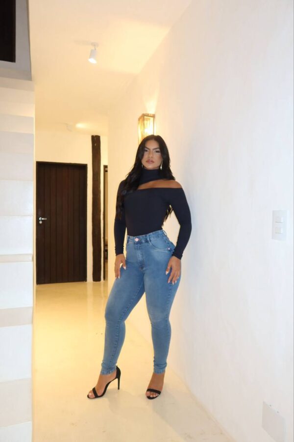 Calça Jeans Marca Beijo Doce Luara