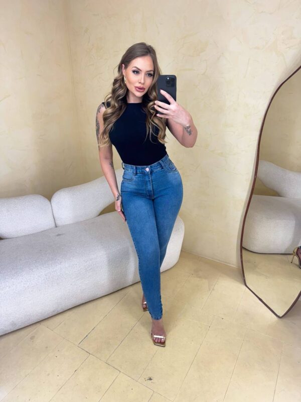 Calça Jeans Marca Beijo Doce Tati - Imagem 4
