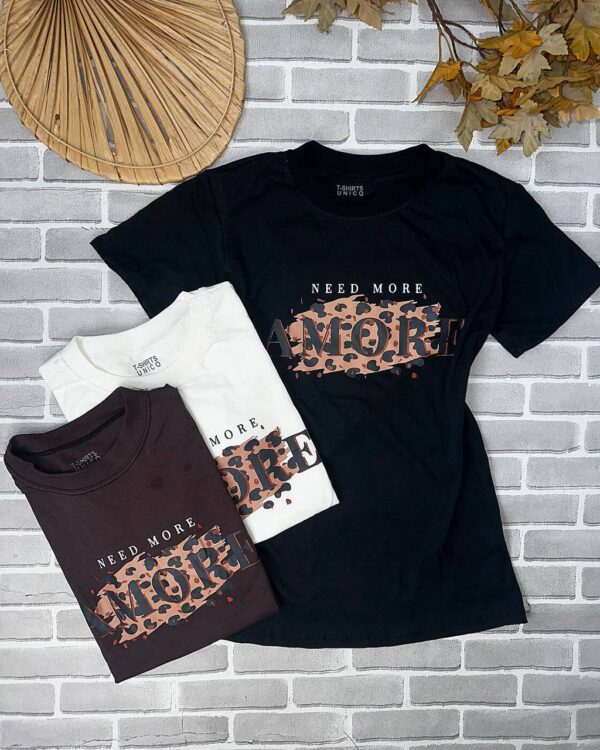 T-shirt Amore Animal Print - Imagem 2