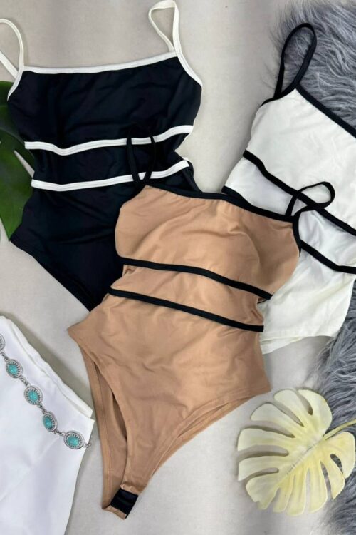Body Bicolor Alcinha