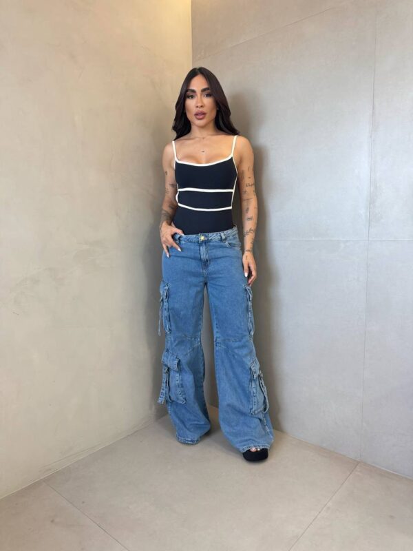 Body Bicolor Alcinha