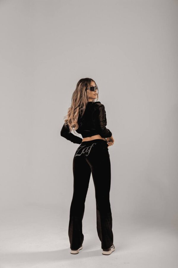 Conjunto Veludo Zaf Preto - Imagem 7